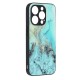Husa pentru iPhone 15 Pro Max - Techsuit Glaze Series - Blue Ocean Husa pentru iPhone 15 Pro Max - Techsuit Glaze Series - Blue Ocean