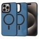 Husa pentru iPhone 15 Pro Max - Techsuit HaloFrost MagSafe Series - Deep Blue Husa pentru iPhone 15 Pro Max - Techsuit HaloFrost MagSafe Series - Deep Blue
