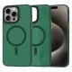 Husa pentru iPhone 15 Pro Max - Techsuit HaloFrost MagSafe Series - Midnight Green Husa pentru iPhone 15 Pro Max - Techsuit HaloFrost MagSafe Series - Midnight Green