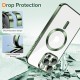 Husa pentru iPhone 15 Pro Max - Techsuit Luxury Crystal MagSafe - Deep Green Husa pentru iPhone 15 Pro Max - Techsuit Luxury Crystal MagSafe - Deep Green