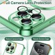 Husa pentru iPhone 15 Pro Max - Techsuit Luxury Crystal MagSafe - Light Green Husa pentru iPhone 15 Pro Max - Techsuit Luxury Crystal MagSafe - Light Green