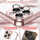 Husa pentru iPhone 15 Pro Max - Techsuit Luxury Crystal MagSafe - Pink Husa pentru iPhone 15 Pro Max - Techsuit Luxury Crystal MagSafe - Pink