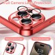 Husa pentru iPhone 15 Pro Max - Techsuit Luxury Crystal MagSafe - Red Husa pentru iPhone 15 Pro Max - Techsuit Luxury Crystal MagSafe - Red