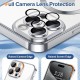 Husa pentru iPhone 15 Pro Max - Techsuit Luxury Crystal MagSafe - Silver Husa pentru iPhone 15 Pro Max - Techsuit Luxury Crystal MagSafe - Silver