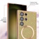 Husa pentru iPhone 15 Pro Max - Techsuit Luxury Glitter MagSafe - Deep Green Husa pentru iPhone 15 Pro Max - Techsuit Luxury Glitter MagSafe - Deep Green