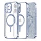 Husa pentru iPhone 15 Pro Max - Techsuit Luxury Glitter MagSafe - Light Blue Husa pentru iPhone 15 Pro Max - Techsuit Luxury Glitter MagSafe - Light Blue