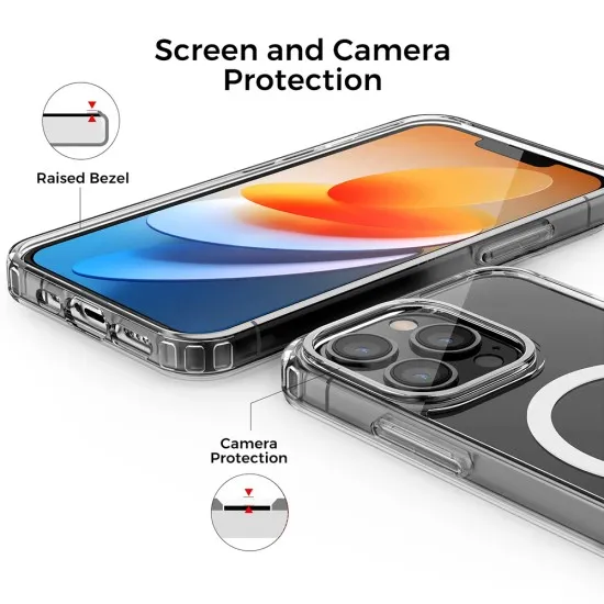 Husa pentru iPhone 15 Pro Max - Techsuit MagSafe Pro - Blue Husa pentru iPhone 15 Pro Max - Techsuit MagSafe Pro - Blue