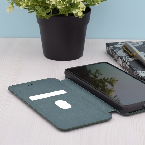 Husa pentru iPhone 15 Pro Max Techsuit Safe Wallet Plus, Green Husa pentru iPhone 15 Pro Max Techsuit Safe Wallet Plus, Green