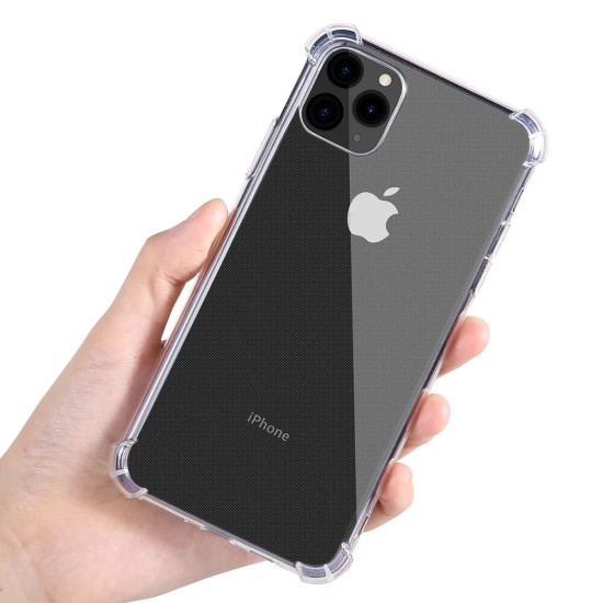 Husa pentru iPhone 15 Pro Max - Techsuit Shockproof Clear Silicone - Clear Husa pentru iPhone 15 Pro Max - Techsuit Shockproof Clear Silicone - Clear