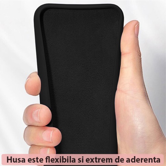 Husa pentru iPhone 15 Pro Max - Techsuit Soft Edge Silicone - Black