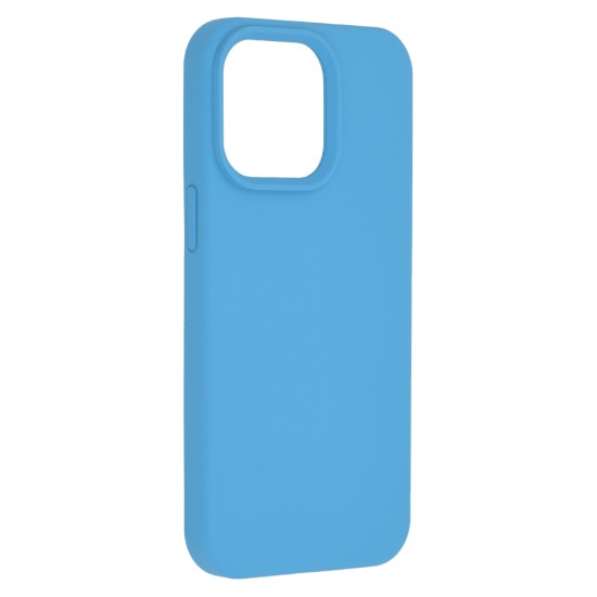 Husa pentru iPhone 15 Pro Max - Techsuit Soft Edge Silicone - Denim Blue