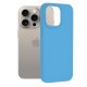 Husa pentru iPhone 15 Pro Max - Techsuit Soft Edge Silicone - Denim Blue