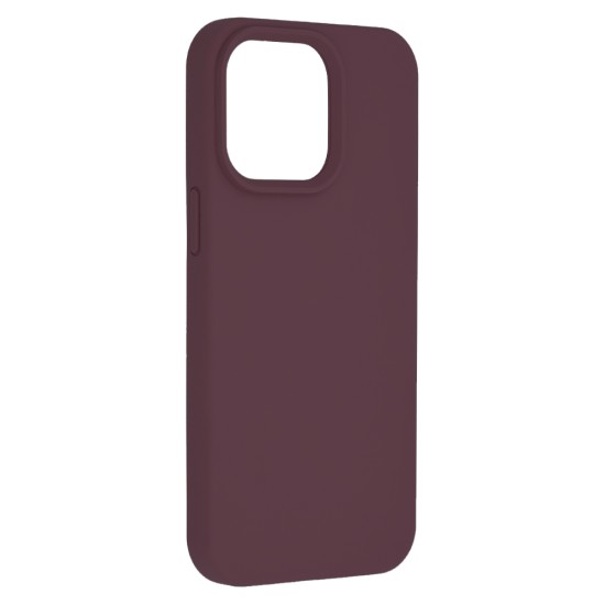 Husa pentru iPhone 15 Pro Max - Techsuit Soft Edge Silicone - Plum Violet