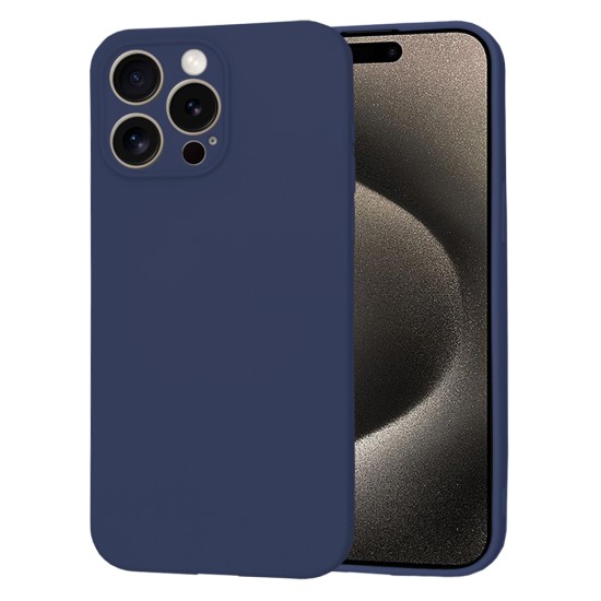 Husa pentru iPhone 15 Pro Max - Techsuit SoftFlex - Navy Blue