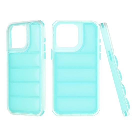 Husa pentru iPhone 15 Pro Max - Techsuit Wave Shield - Turquoise Husa pentru iPhone 15 Pro Max - Techsuit Wave Shield - Turquoise