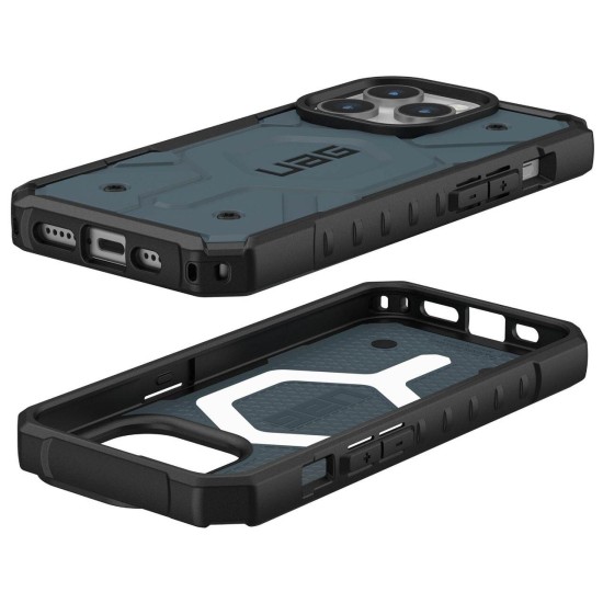 Husa pentru iPhone 15 Pro Max - UAG Pathfinder MagSafe - Cloud Blue Husa pentru iPhone 15 Pro Max - UAG Pathfinder MagSafe - Cloud Blue
