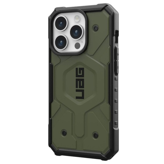 Husa pentru iPhone 15 Pro Max - UAG Pathfinder MagSafe - Olive Drab Husa pentru iPhone 15 Pro Max - UAG Pathfinder MagSafe - Olive Drab