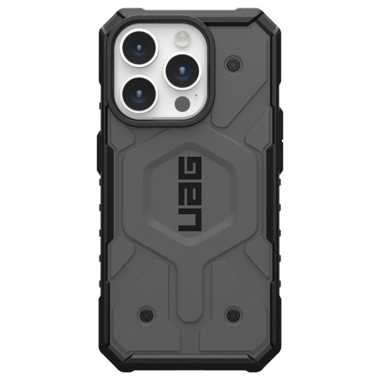 Husa pentru iPhone 15 Pro Max - UAG Pathfinder MagSafe - Silver Husa pentru iPhone 15 Pro Max - UAG Pathfinder MagSafe - Silver