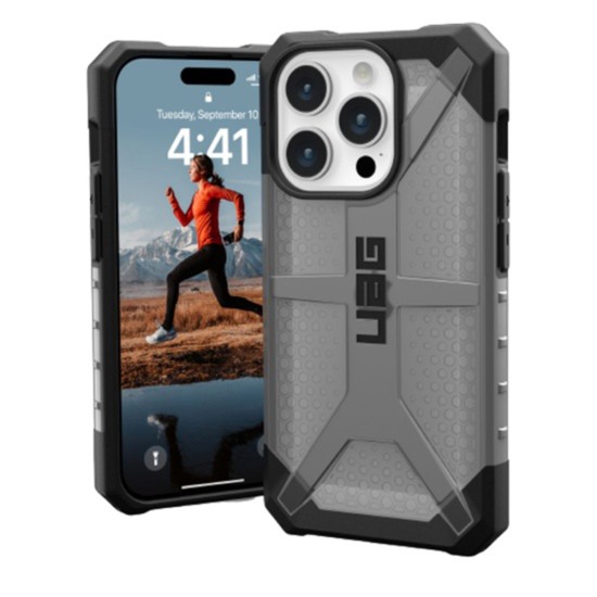 Husa pentru iPhone 15 Pro Max - UAG Plasma - Ash Husa pentru iPhone 15 Pro Max - UAG Plasma - Ash