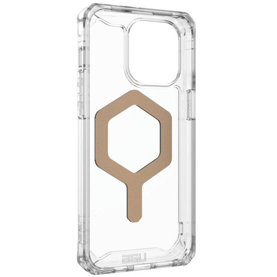 Husa pentru iPhone 15 Pro Max - UAG Plyo MagSafe - Ice Gold Husa pentru iPhone 15 Pro Max - UAG Plyo MagSafe - Ice Gold