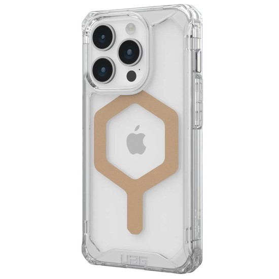 Husa pentru iPhone 15 Pro Max - UAG Plyo MagSafe - Ice Gold Husa pentru iPhone 15 Pro Max - UAG Plyo MagSafe - Ice Gold