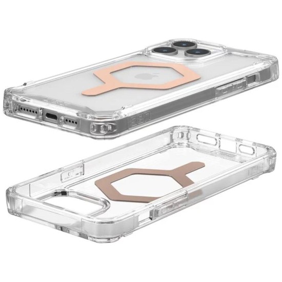 Husa pentru iPhone 15 Pro Max - UAG Plyo MagSafe - Ice Rose Gold Husa pentru iPhone 15 Pro Max - UAG Plyo MagSafe - Ice Rose Gold
