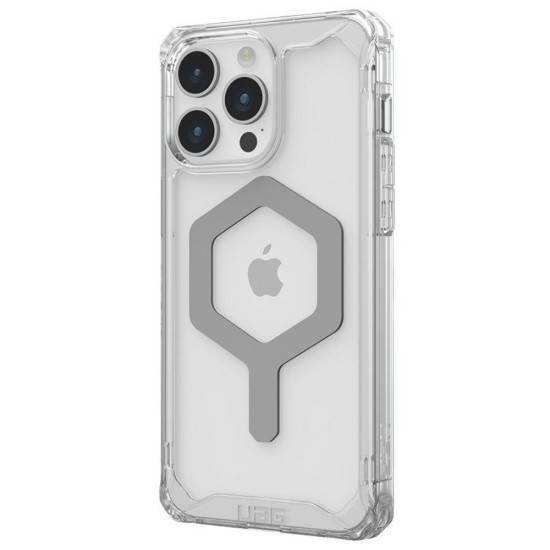 Husa pentru iPhone 15 Pro Max - UAG Plyo MagSafe - Ice Silver Husa pentru iPhone 15 Pro Max - UAG Plyo MagSafe - Ice Silver