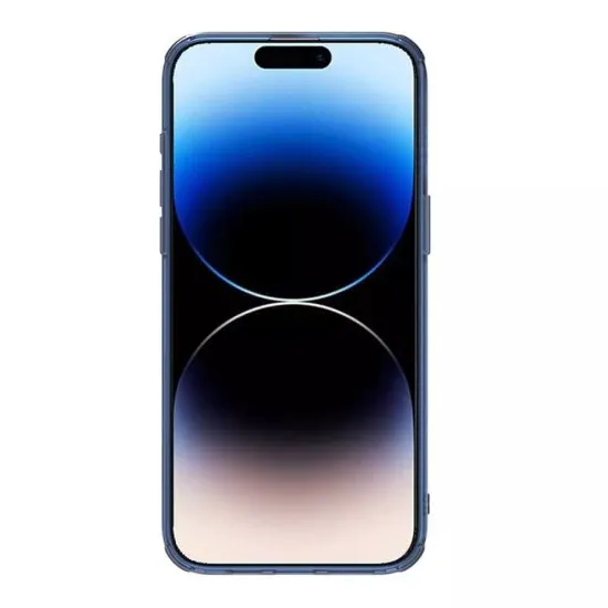 Husa pentru iPhone 15 Pro - Nillkin Nature TPU Case - Blue Husa pentru iPhone 15 Pro - Nillkin Nature TPU Case - Blue