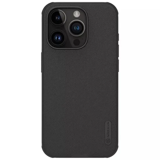 Husa pentru iPhone 15 Pro - Nillkin Super Frosted Shield Pro - Black Husa pentru iPhone 15 Pro - Nillkin Super Frosted Shield Pro - Black