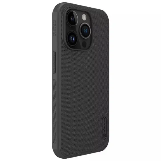 Husa pentru iPhone 15 Pro - Nillkin Super Frosted Shield Pro - Black Husa pentru iPhone 15 Pro - Nillkin Super Frosted Shield Pro - Black