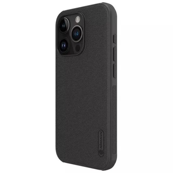 Husa pentru iPhone 15 Pro - Nillkin Super Frosted Shield Pro - Black Husa pentru iPhone 15 Pro - Nillkin Super Frosted Shield Pro - Black