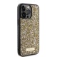 Husa pentru iPhone 15 Pro - Rhinestone Metal Logo (GUHCP15XPFGSBSD) - Yellow Husa pentru iPhone 15 Pro - Rhinestone Metal Logo (GUHCP15XPFGSBSD) - Yellow