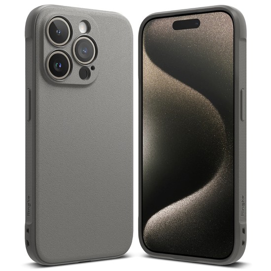 Husa pentru iPhone 15 Pro - Ringke Onyx - Gray