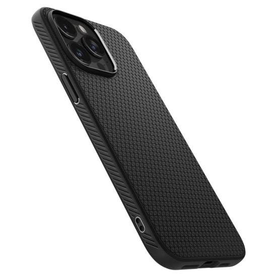 Husa pentru iPhone 15 Pro - Spigen Liquid Air - Matte Black