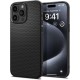 Husa pentru iPhone 15 Pro - Spigen Liquid Air - Matte Black