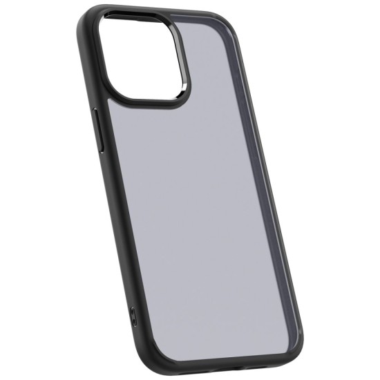 Husa pentru iPhone 15 Pro - Spigen Ultra Hybrid - Frost Black