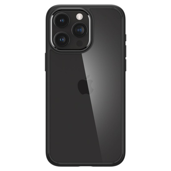 Husa pentru iPhone 15 Pro - Spigen Ultra Hybrid - Matte Black Husa pentru iPhone 15 Pro - Spigen Ultra Hybrid - Matte Black