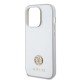 Husa pentru iPhone 15 Pro - Strass Metal Logo (GUHCP15LPS4DGPS) - Silver Husa pentru iPhone 15 Pro - Strass Metal Logo (GUHCP15LPS4DGPS) - Silver