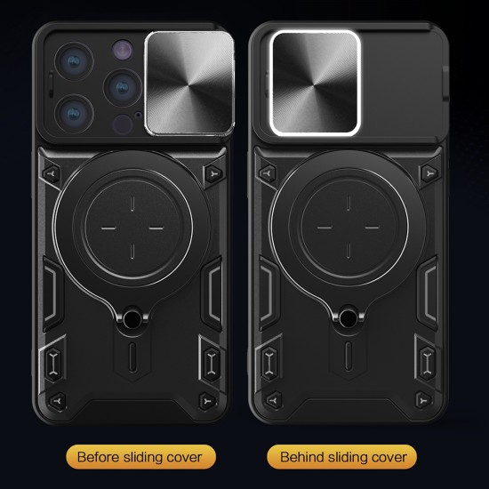 Husa pentru iPhone 15 Pro - Techsuit CamGuard Pro - Black Husa pentru iPhone 15 Pro - Techsuit CamGuard Pro - Black