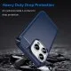 Husa pentru iPhone 15 Pro - Techsuit Carbon Silicone - Blue Husa pentru iPhone 15 Pro - Techsuit Carbon Silicone - Blue
