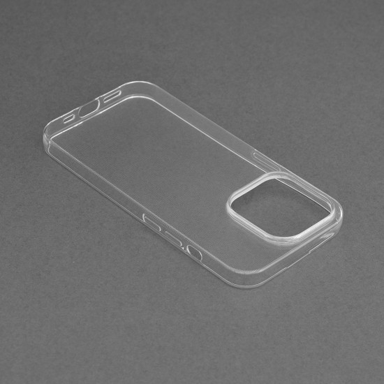 Husa pentru iPhone 15 Pro - Techsuit Clear Silicone - Transparent