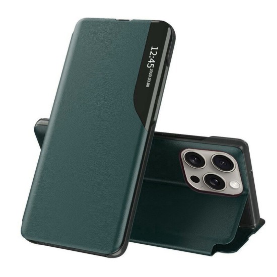Husa pentru iPhone 15 Pro - Techsuit eFold Series - Dark Green Husa pentru iPhone 15 Pro - Techsuit eFold Series - Dark Green
