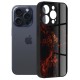 Husa pentru iPhone 15 Pro - Techsuit Glaze Series - Red Nebula Husa pentru iPhone 15 Pro - Techsuit Glaze Series - Red Nebula