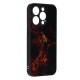 Husa pentru iPhone 15 Pro - Techsuit Glaze Series - Red Nebula Husa pentru iPhone 15 Pro - Techsuit Glaze Series - Red Nebula