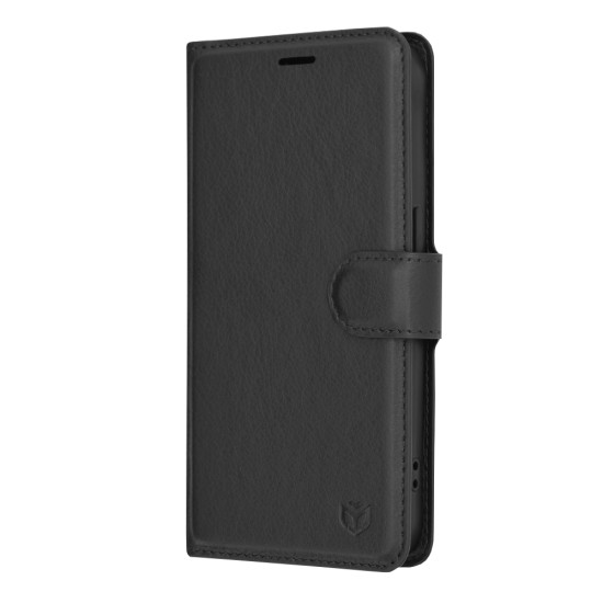 Husa pentru iPhone 15 Pro - Techsuit Leather Folio - Black