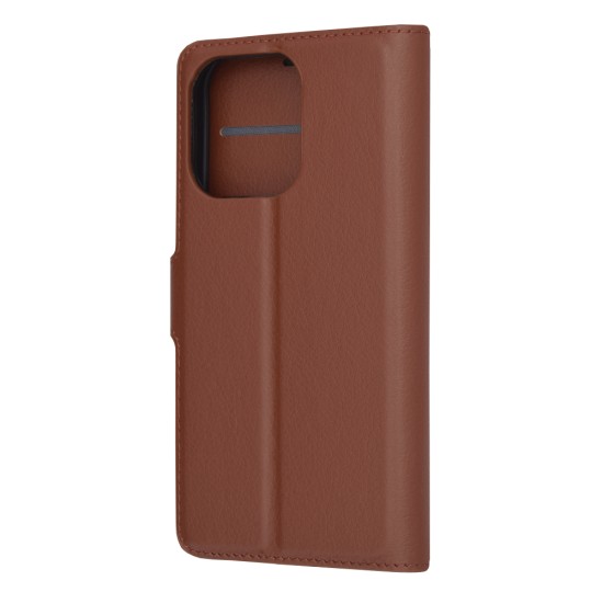 Husa pentru iPhone 15 Pro - Techsuit Leather Folio - Brown