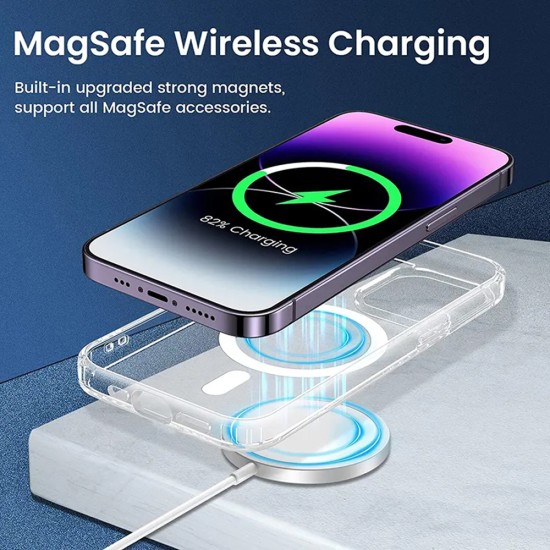 Husa pentru iPhone 15 Pro - Techsuit MagSafe Pro - Purple Husa pentru iPhone 15 Pro - Techsuit MagSafe Pro - Purple