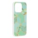 Husa pentru iPhone 15 Pro - Techsuit Marble Series - Green Hex