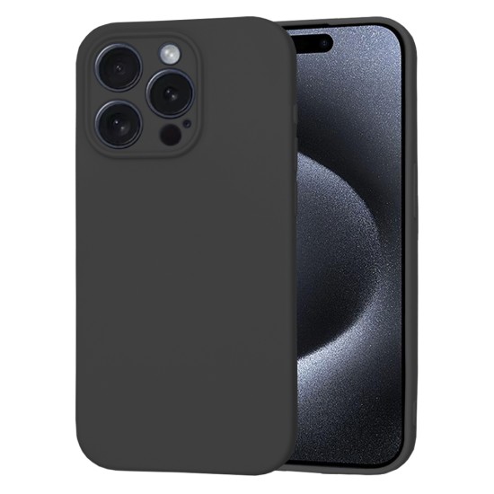 Husa pentru iPhone 15 Pro - Techsuit SoftFlex - Black Husa pentru iPhone 15 Pro - Techsuit SoftFlex - Black