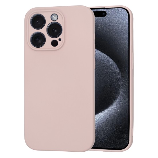 Husa pentru iPhone 15 Pro - Techsuit SoftFlex - Pink Sand